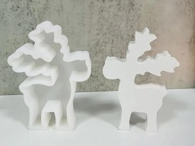 Molde silicona ALCE de Navidad
